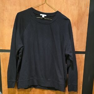 James Perse Black Knit Top